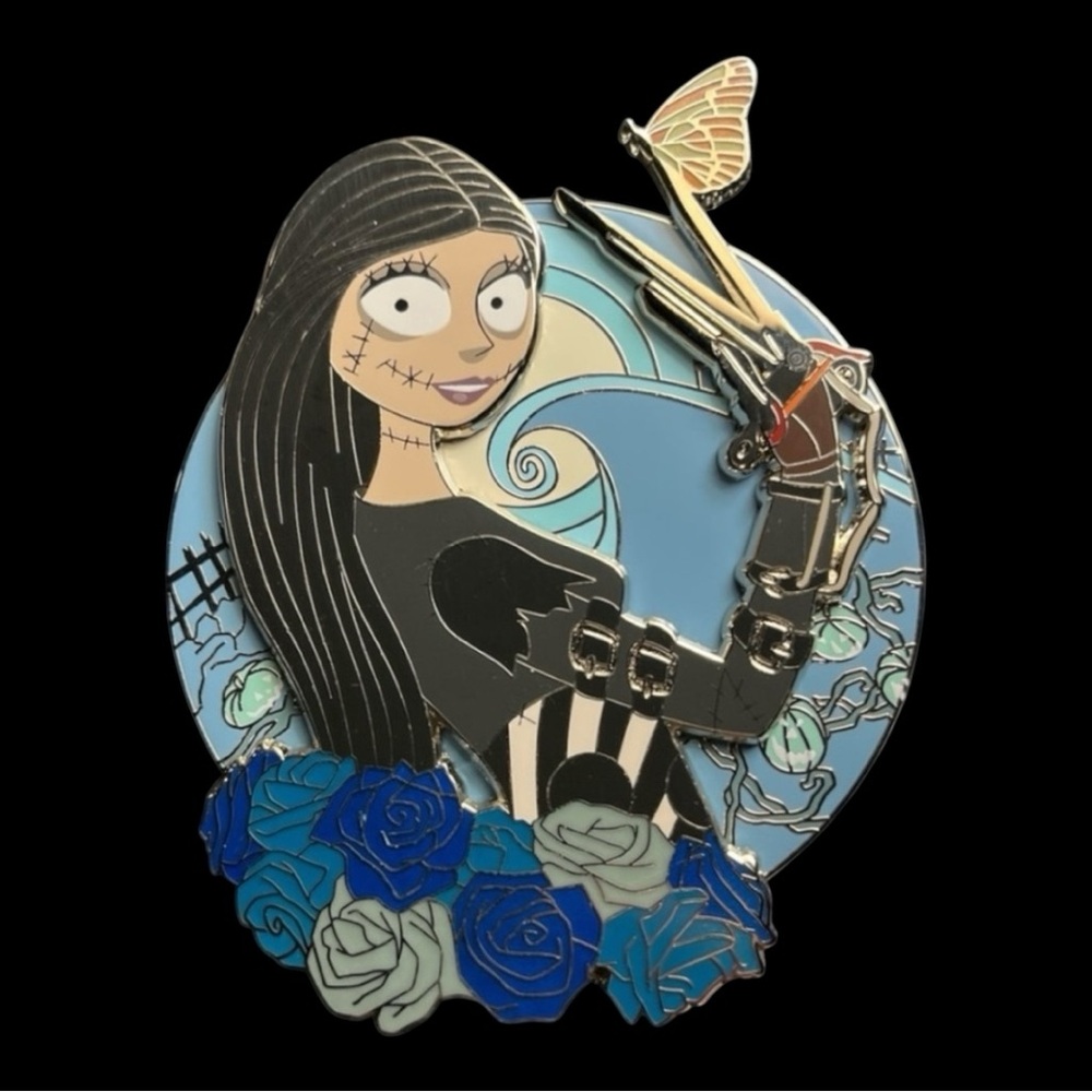 Magically Horrific™ Sally as Edward Scissorhands Limited Edition Pin